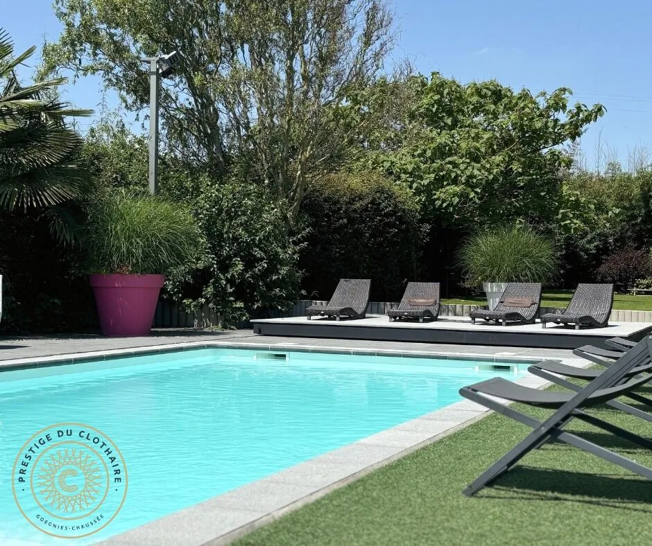 Piscine privative du Prestige du Clothaire